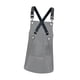 thumbnail image 1 of Delantal transparente, delantal de color, delantal de cocina, arte impermeable con bolsillo grande, negro, 1 of 9