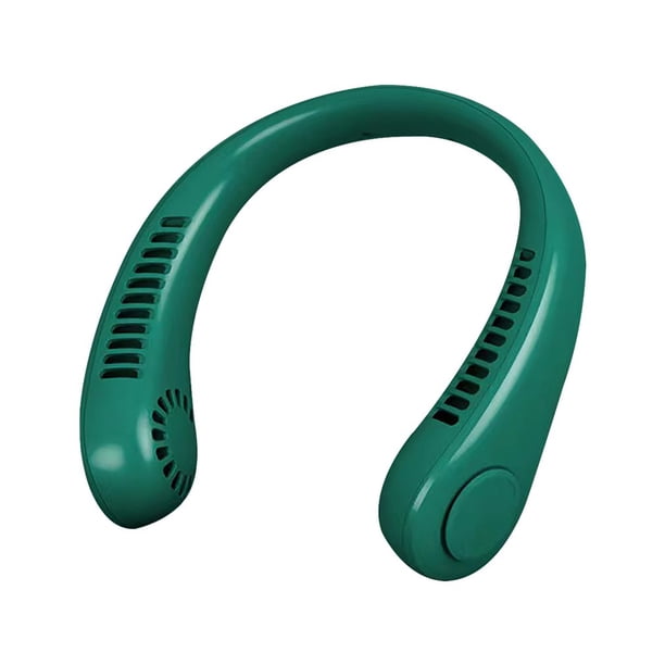 Ventilador de cuello portátil tipo halter, Lazy Sports, mini colgante, USB