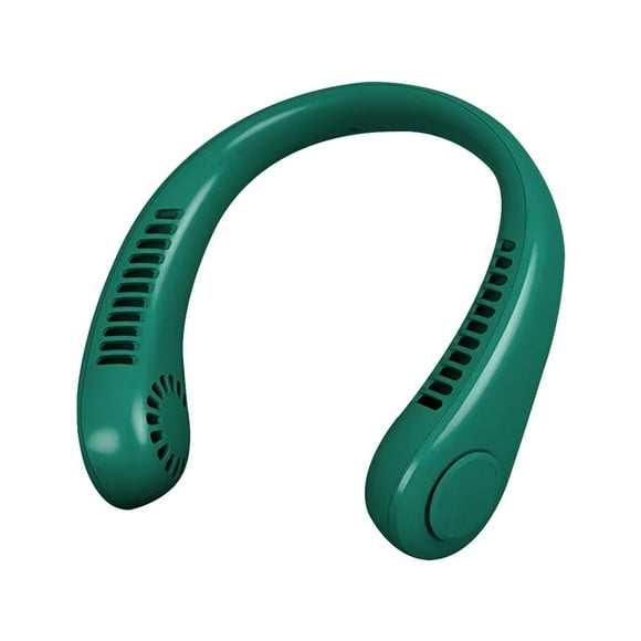 Ventilador de cuello portátil tipo halter, Lazy Sports, mini colgante, USB