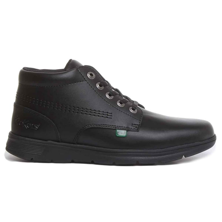Kickers kelland shop leather school shoes