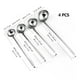 thumbnail image 5 of EeaseMX BESTONZON - Juego de 4 cucharas de acero inoxidable para sopa, cucharones colgantes, cucharas largas para servir sopa, para el hogar, la cocina y la barra., 5 of 7