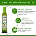 thumbnail image 3 of De La Rosa 613 100% Pure Avocado Oil, Kosher for Passover, Vegan, Non-GMO, | 17 oz(Pack of 2), 3 of 7