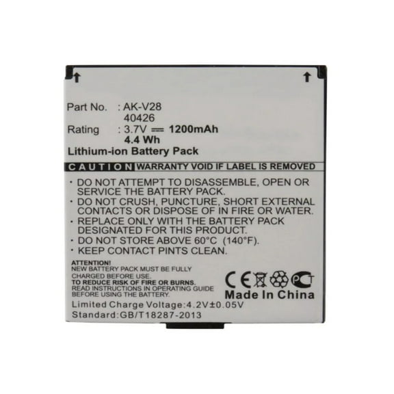 Batteries N Accessories BNA-WB-L3276 Cell Phone Battery - Li-Ion, 3.7V, 1200 mAh, Ultra High Capacity Battery - Replacement for Emporia 40426 Battery