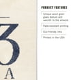 thumbnail image 3 of Macon, Georgia, Established Date (Blue) Birch Wood Wall Sign (6x9 Rustic Home Decor, Ready to Hang Art), 3 of 5