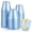 Blue, variant on 100 Pack 9 oz Blue Plastic Cups, Disposable Cups Tumblers, Elegant Blue Glitter Party Glasses for Wedding, Thanksgiving Day, Christmas Halloween