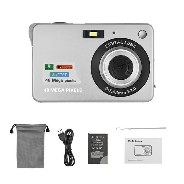 Portable 1080P Digital Camera Video Camcorder 48MP -shake 8X Zoom