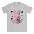 thumbnail image 3 of Camiseta japonesa de Sonic Youth con diseño de conejo sucio para hombre, camiseta informal de manga corta con cuello redondo, camiseta de algodón, idea de regalo, tops, 3 of 5