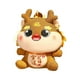 thumbnail image 3 of Juguete de dragón, animal de peluche de dragón, animal de peluche suave, novedad, adorable, decorativo Oro 43cm, 3 of 9