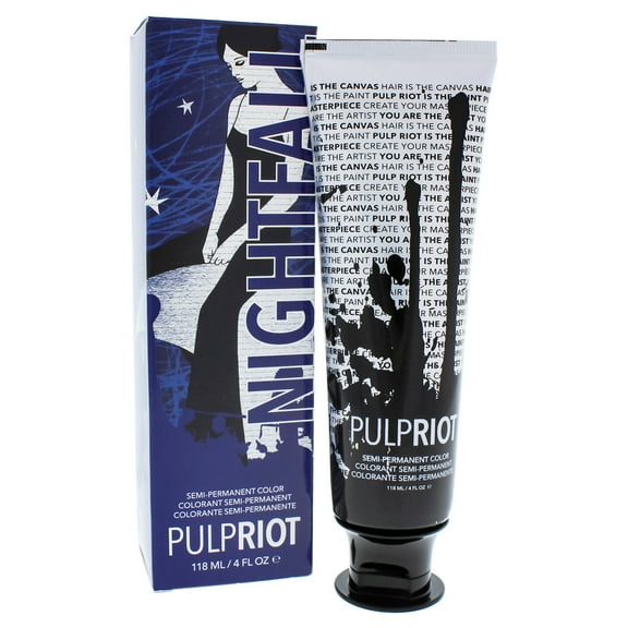 Pulp Riot Semi-Permanent Color Nightfall - Blue - 4 oz Hair Color