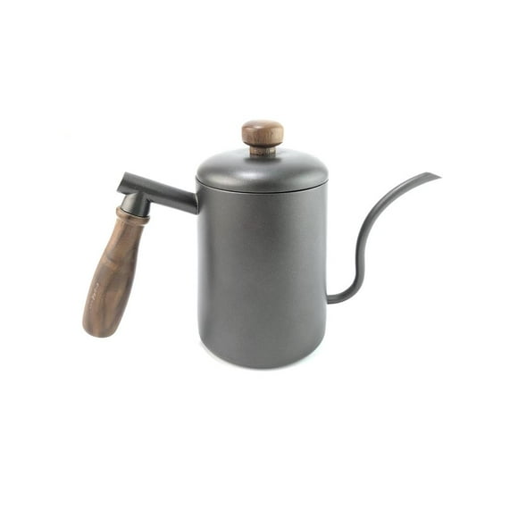 Inteprter Hervidor de café de acero inoxidable para colgar en la oreja, cafetera con caño estrecho, hervidor de café de 600ml Juegos de servir café y té Inteprter HA013727-00