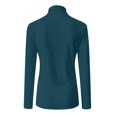 thumbnail image 3 of Lumtrix Women's Mock Turtle Neck Long Sleeve T Shirts Basic Lightweight Stretch Slim Fitted Tops Fall & Winter for Underwear Soft Casual Tops Dark Blue M, 3 of 5