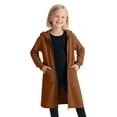 thumbnail image 3 of Shadoumai Girls Long Sleeve Zip Up Hooded Sweatshirt Outerwear Cozy Fleece Lined Jacket For Autumn Winter, 3 of 6