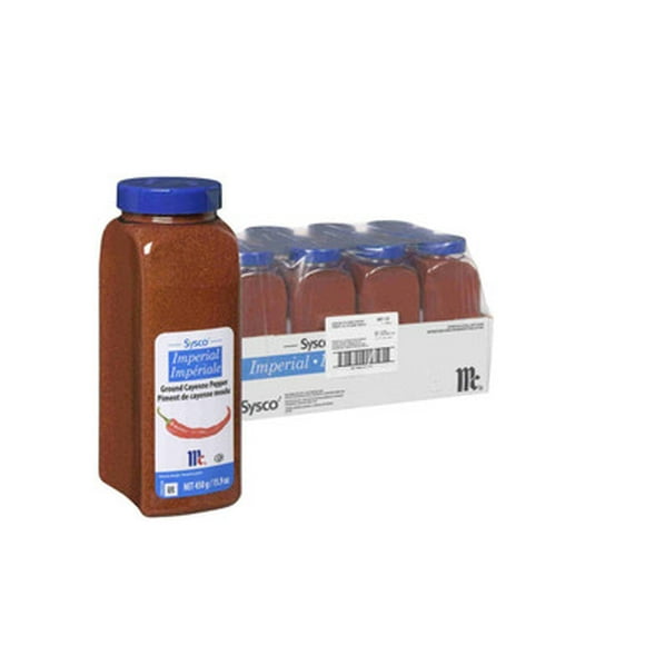 McCormick Imperial Spice Cayenne Pepper 450g (0.99 lbs) (12/Case)