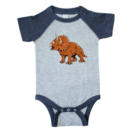 

Inktastic Triceratops Roaring Gift Baby Boy or Baby Girl Bodysuit