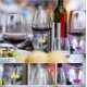 thumbnail image 4 of 24 Pieces Wine Glass Charms Labels, Silicone Wine Glass Beverage Markers, Compatible with Bar Party Martini Cocktail Champagne Stemware, 4 of 5