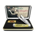 thumbnail image 4 of Case XX Knives Father & Daughter Yellow Delrin Trapper Stainless Pocket Knife, 4 of 5