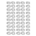 thumbnail image 1 of Abrazaderas universales tipo U, 50 abrazaderas tipo U Abrazaderas tipo U Clips de cuerda de alambre meticulosamente diseñados NikouMX herramienta, 1 of 8