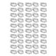 thumbnail image 1 of Abrazaderas universales tipo U, 50 abrazaderas tipo U Abrazaderas tipo U Clips de cuerda de alambre meticulosamente diseñados NikouMX herramienta, 1 of 8