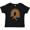 thumbnail image 3 of Inktastic Multiple Sclerosis Awareness Orange Ribbon Rainbow Boys or Girls Baby T-Shirt, 3 of 5