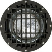 Dabmar Lighting Fiberglass In-Ground Well Light with Grill- Bronze