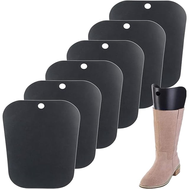 pares de soportes para botas, hormas para zapatos, hormas para botas de plástico, inserciones moldeadas, soporte para botas altas, calzador largo para hombres y mujeres