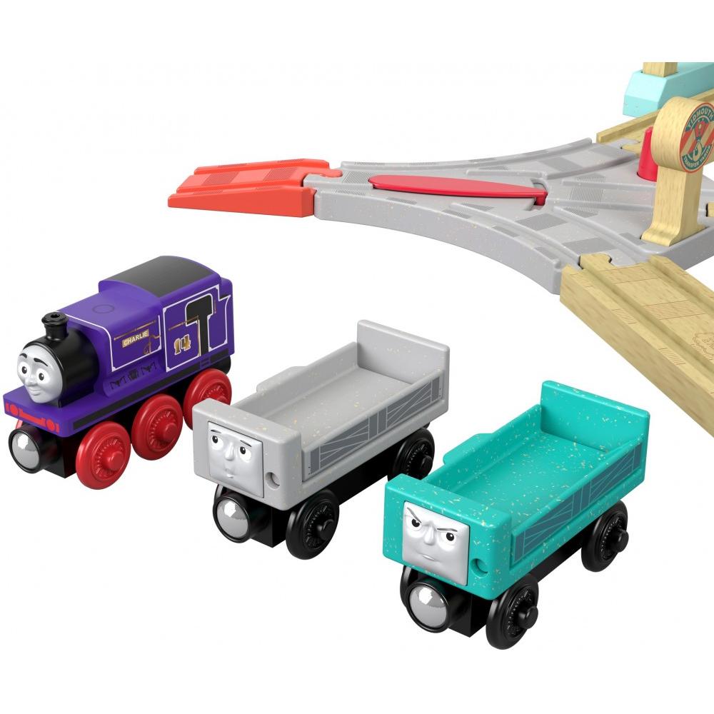 Thomas & Friends Wood Lift & Load Cargo Train Track Set - image 3 of 9