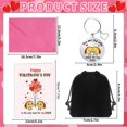 thumbnail image 2 of Tarjeta de San Valentín con taco y llavero de regalo Silkovahamd, 2 of 6