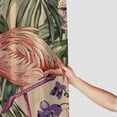 thumbnail image 3 of Orinice Bird of Paradise Flamingo Shower Curtain Fabric Shower Curtain Set with 12 Hooks Water-Proof  36x72, 3 of 7