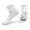 White, variant on WREESH Unisex Long Socks Running Socks Sweat-Absorbing And Breathable Cotton Socks, Color Short Tube Socks Green