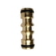 thumbnail image 5 of Conector de extensión de latón para manguera de jardín de 1/2 pulgada, 5 of 5