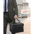 thumbnail image 5 of KFFKFF Fireproof Document Box, 1832 ℉ Heat-Resistant and Waterproof Storage, Compact and Foldable Design, Portable File Organizer for Home, Office, or Travel, Ideal for Passports ,Important Documents, 5 of 9
