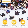 thumbnail image 7 of NiArt 200PCS Wooden Jigsaw Puzzle for Adults, 11.1" x 11.2" Finished Size with Precision Laser-Cut Pieces, Fun and Relaxing Puzzle for Stress Relief, Family Game Night, Creative Home Decor(Landscape), 7 of 7