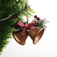 thumbnail image 2 of Festival Party Supplies,Christmas Bells Pendant Christmas Tree Ornament Door Hanging Decoration for Door Mantel Indoor and Outdoor Decoration, 2 of 5