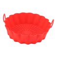 thumbnail image 2 of Revestimientos para freidora de aire de 7,5 pulgadas, grado alimenticio, evita que se pegue, freidora de aire reutilizable, olla de silicona para reemplazar el papel de revestimiento de pergamino, col, 2 of 14
