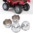 thumbnail image 1 of Wheel Dust Cover, 4PCS ATV Quad Go Kart Wheels Dust Cap Effective  Rims Wheels 110cc 125cc 250cc, 1 of 7