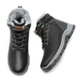 thumbnail image 3 of BURUDANI Winter Snow Boots for Women Keep Warm Lined Ankle Booties Outdoor Hiking Shoes, 3 of 8