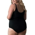 thumbnail image 2 of InstantFigure Plus Size Undersbust Brief with adj Bra Straps WBBS009C, 2 of 8
