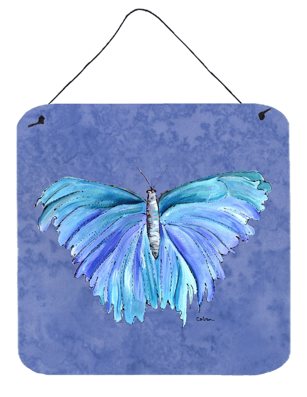 Carolines Treasures Butterfly Watercolor Doormat 18 H x 27 W Multicolor Carolines Treasures Butterfly Watercolor Doormat 18 H x 27 W Multicolor