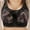 Black, variant on loopsun Womens Plus Size Bra,Women Fashion Solid Bra Wire Free Underwear One-Piece Bra Everyday Underwear