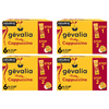 Gevalia Frothy 2-Step Cappuccino Espresso K-Cup Coffee Pods & Froth Packets Kit 6 Ct Box (Pack of 4)