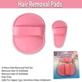 thumbnail image 3 of Depilación Almohadillas Cara Brazos Piernas Bikini Línea Cara Suave Exfoliante 4-Piece Pad Set para Mujeres Niñas TV Direct hairrmvlpads, 3 of 3