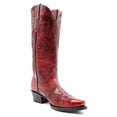 thumbnail image 2 of Ferrini Womens Scarlett Embroidered Snip Toe Cowboy  Tall Boots, 2 of 5
