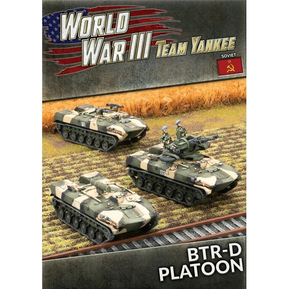 Team Yankee Soviet BTR-D Platoon (x3) FOW TSBX32