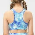 thumbnail image 3 of OGLCCG Girls Sports Bras 6-12 Seamless Racerback Training Bras for Girls Fashion Tie Dye No Pads Longline Chest Double Lined Crop Tank Tops, 3 of 6