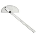 thumbnail image 1 of UEETEK 1PC Multifunctional Stainless Steel 180 Degree Protractor Angle Finder with Arm Measurement Measuring Folding Ruler Angle Engineer Protractor, 1 of 6