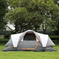thumbnail image 3 of Terrui 2 Person White And Brown Pop Up Tent TER-LTT245WB, 3 of 7