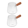 thumbnail image 3 of OUNONA 2Pcs Small Creamer Pitcher for Home Use Serving Hot Contents Glass, 3 of 8