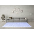thumbnail image 3 of Ahgly Company Indoor Rectangle Solid Blue Modern Area Rugs, 3' x 5', 3 of 4