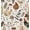 Beige/Red, variant on Beige Farm Rooster Peel and Stick Removable Floral Leaf Mushroom Contact Paper 17.5" x 118" Pastoral Style Mural Waterproof Self-Adhesive Wallpaper for Wall Bedroom Bathroom Cabinet