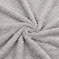 thumbnail image 6 of PiccoCasa Flannel Fleece Throw Blanket for Bed or Couch, Grey 70" x 78", 6 of 8